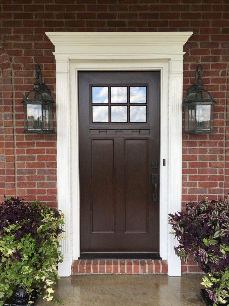 Refinishing Mahogany Door